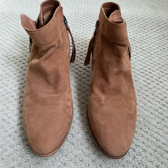 Sam Edelman Tan Slouch Ankle boots 8.5 - Picture 7 of 8